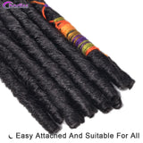 Jumbo Faux Locs Synthetic Crochet Braids Hair Extension Afro Hairstyles Soft Dreadlock For Women Crochet Braiding Hair