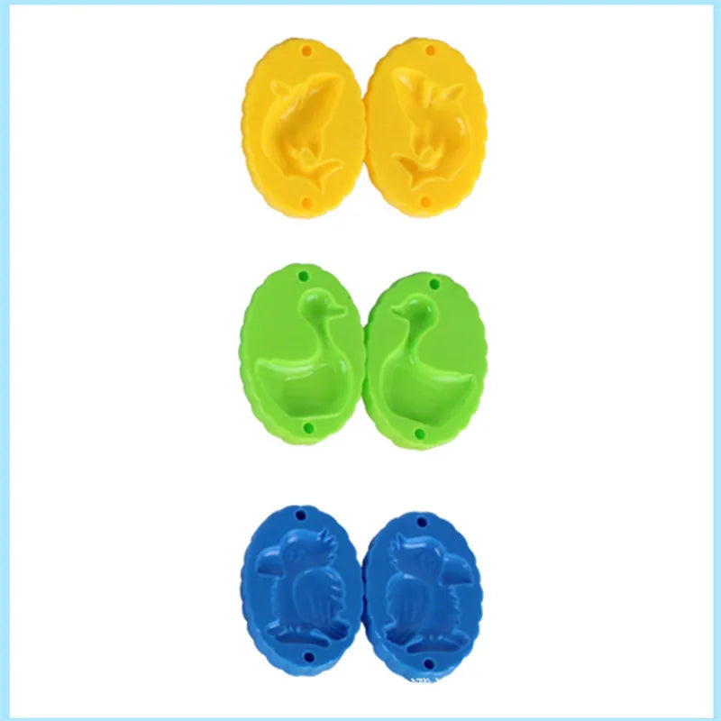 26Pcs Plastic Play Dough Model Tools Set Toy Educational Creative 3D Plasticine Mold Modeling Clay Kit Slime Toys For Children