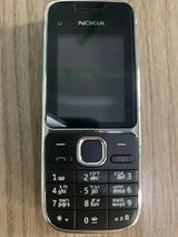 Used Nokia C2 C2-01 GSM Mobile Phone English&Hebrew Keyboard Support The Logo on Button Unlocked 2G 3G Cellphone