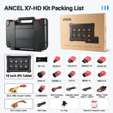 ANCEL X7 HD Heavy Duty Truck Diagnostic Tool Professional Full System 12V 24V Oil D-P-F Regen ECU Reset OBD2 Truck Scanner