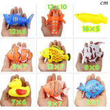 Children Bathtub Magnetic Fishing Toy Swimming Bathing Pool Water Floating Fish Toy Parent-child Interactive Toys Game Baby Toys
