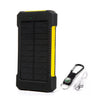 For Xiaomi iPhone Solar Power Bank 10000mAh External Battery Fast Charging waterproof Powerbank With SOS Flashlight Poverbank