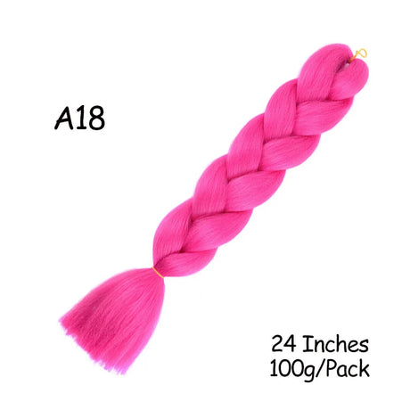 Mirra’s Mirror 24inch Synthetic Braiding Hair Extensions 10pcs Wholesale Colorful Braids Hair Jumbo Braid Hair Black Brown