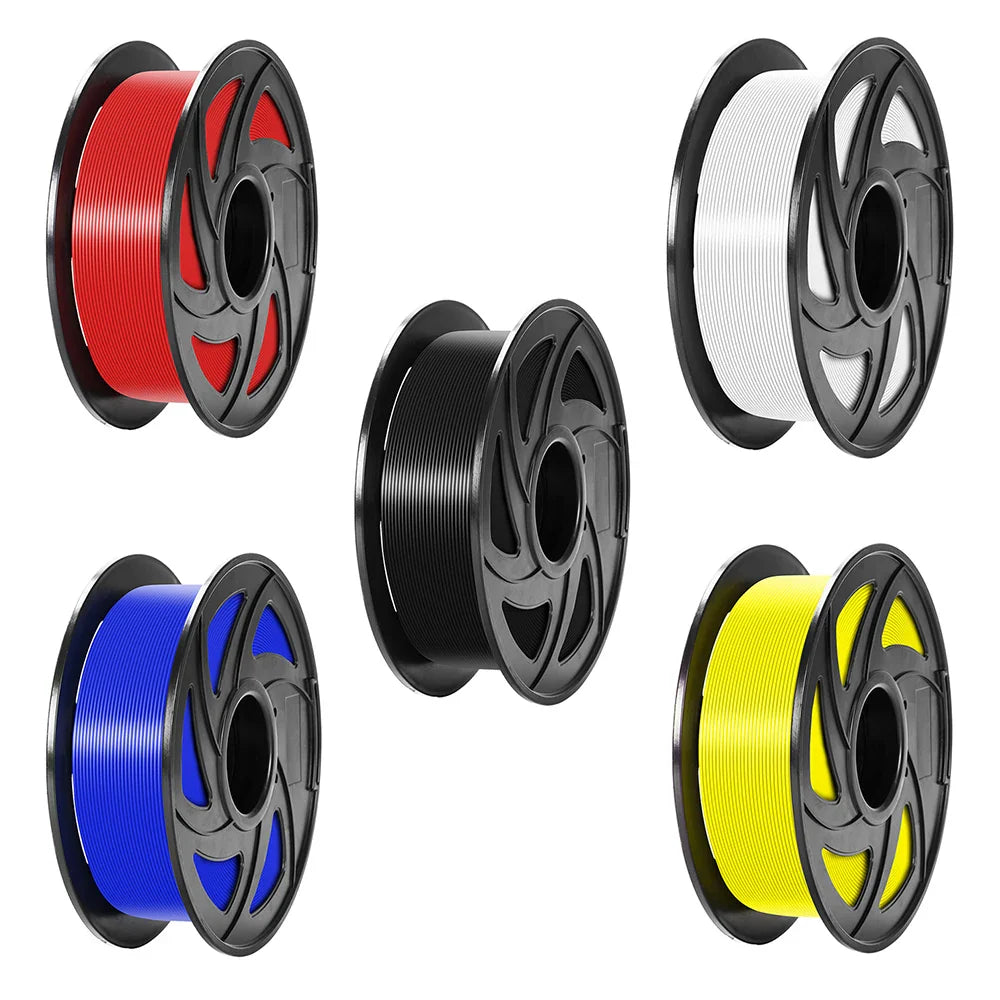 3D Printer Parts & Accessories 0.25kg/Roll Diameter 1.75mm PLA Filament with White Black Red Blue Yellow Pink Green Orange Gary