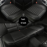 Ultra-Luxury Car Seat Protection Single Seat Without Backrest PU Senior Leather Car Seat Cover For Most Four-Door Sedan&SUV