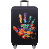 World Map Travel Luggage Suitcase Protective Cover Trolley Baggage Bag Cover Men's Women's Thick Elastic Case For Suitcase 272