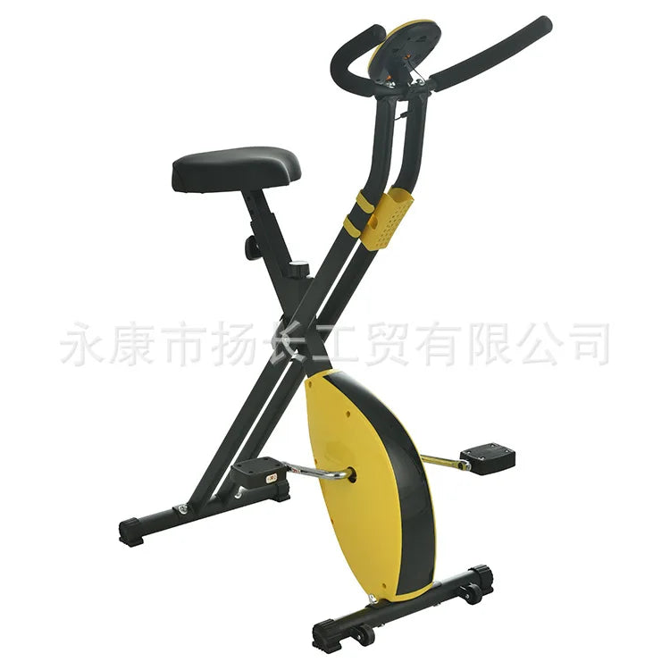 Household Magnetron Spinning On A Stationary Bike Folding  Indoor Sport Cycling Bike