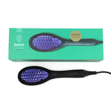 Hair Straightener Brush Ceramic Fast Straightening Heating Hot Comb Women's Smoothing Brush Styling Tool Curling Iron