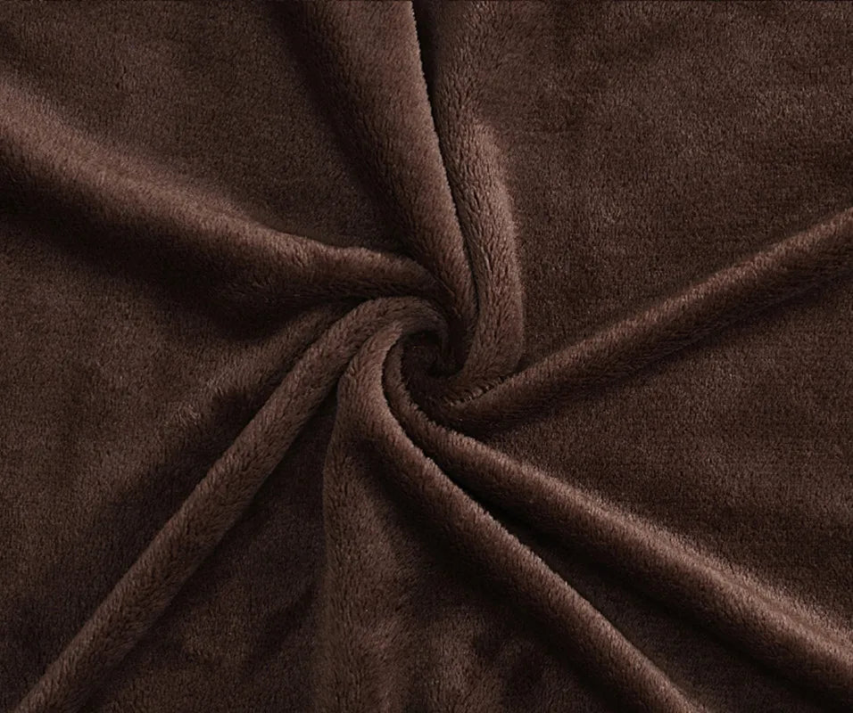 Soft Warm Coral Fleece Flannel Blankets For Beds Faux Fur Mink Throw Solid Color Sofa Cover Bedspread Winter Plaid Blankets