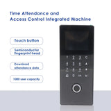 Fingerprint Biometric Touch  RFID Access Control System Kit Strike Door Locks USB Time Attendance