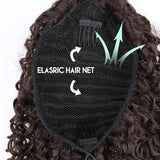 Tinashe Beauty Drawstring Kinky Curly Ponytail With Clips Human Hair Remy Indian Hair Extensions Pony Tail For African American