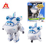 Super Wings 5 Inches Transforming Jett Dizzy Donnie Deformation Airplane Robot Action Figures Transformation Animation Kid Toys