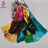 [BYSIFA] New Luxury Pure Silk Scarf Shawl Women Spring Autumn Long Scarves Ladies Brand 100% Silk Neck Scarf Foulard 175*52cm