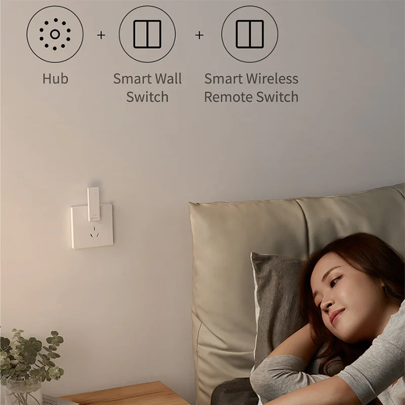 Aqara E1 Hub Zigbee 3.0 USB Smart Gateway aqara Hub Wireless Zigbee Connect Control Remote For Mijia Mi home For Apple Homekit