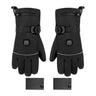 2x Winter Motorcycle Gloves Men Electric Heated Gloves TouchScreen Thermal Guantes Battery Powered for MTB Riding Heating Gloves