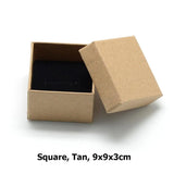 12pcs Cardboard Jewelry Set Gift Box Ring Necklace Bracelets Earring Gift Packaging Boxes With Sponge Inside Rectangle