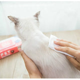 (70pcs/pack)Professional Puppy Wet Tissue Small Dog Wipes Summer Litter Housebreaking Clean Paper Towel For Pets