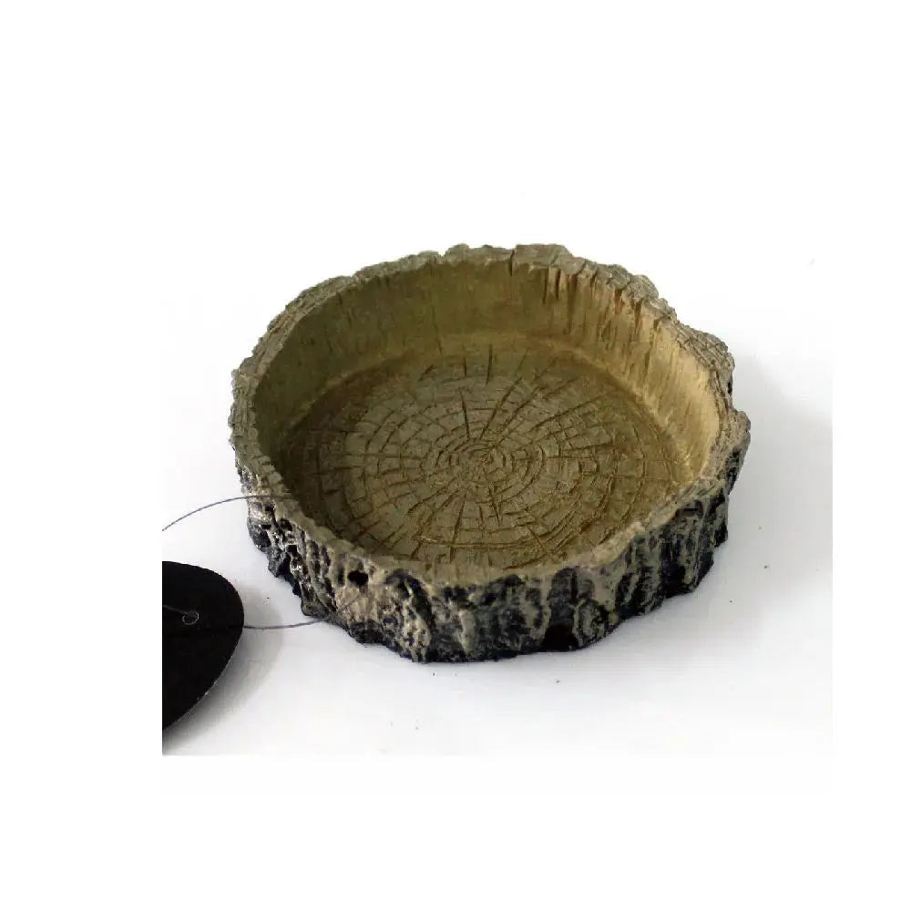 Reptile Accessories Amphibian Reptiles Drinking Bowl For Terrarium Lizard Supplies Snake Turtle Feed Feeding Food Water Resin Di