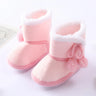 Baywell Autumn Winter Warm Newborn Boots 1 Year baby Girls Boys Shoes Toddler Soft Sole Fur Snow Boots 0-18M