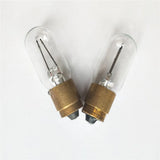 2pcs 6V 15W Bayonet Light Bulbs For Microscope Instrument Lamp Bulb Replacement Repair Parts