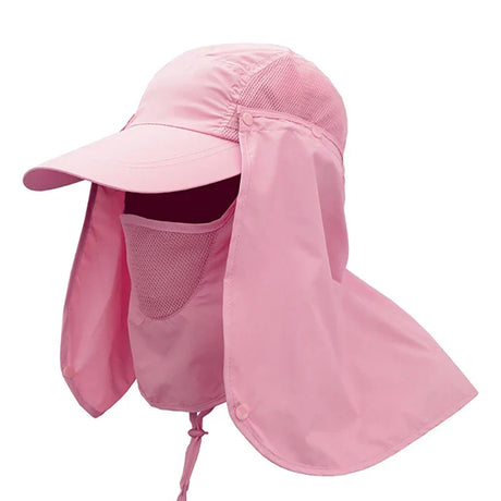 Protective Chapeu Feminino Neck Cover Ear Flap UV Protection Men Women Sun Hats