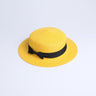 2019 Parent-child wholesale sun flat straw hat boater hat girls bow summer Hats For Women kid and Beach flat panama straw hat