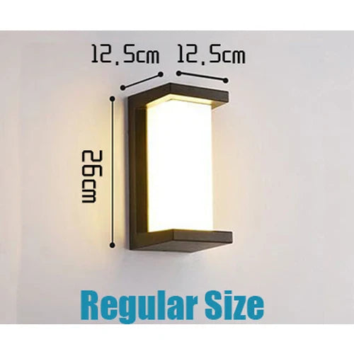 Extra Large LED outdoor wall light waterproof IP65 Radar Motion Sensor led outdoor light outdoor wall lamp outdoor lighting led