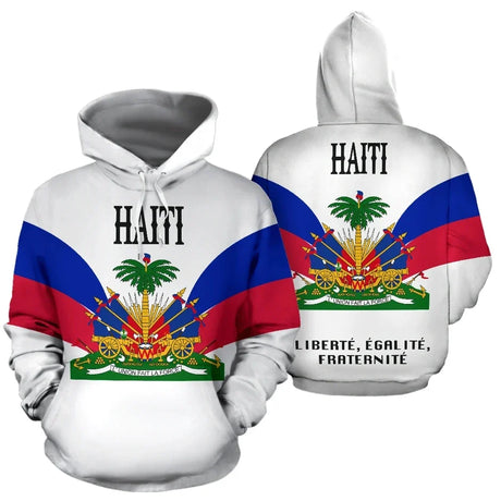 Tessffel Country Emblem Flag Caribbean Sea Haiti Island Retro Pullover Men/Women Tracksuit Jacket 3Dprint Streetwear Hoodies A13