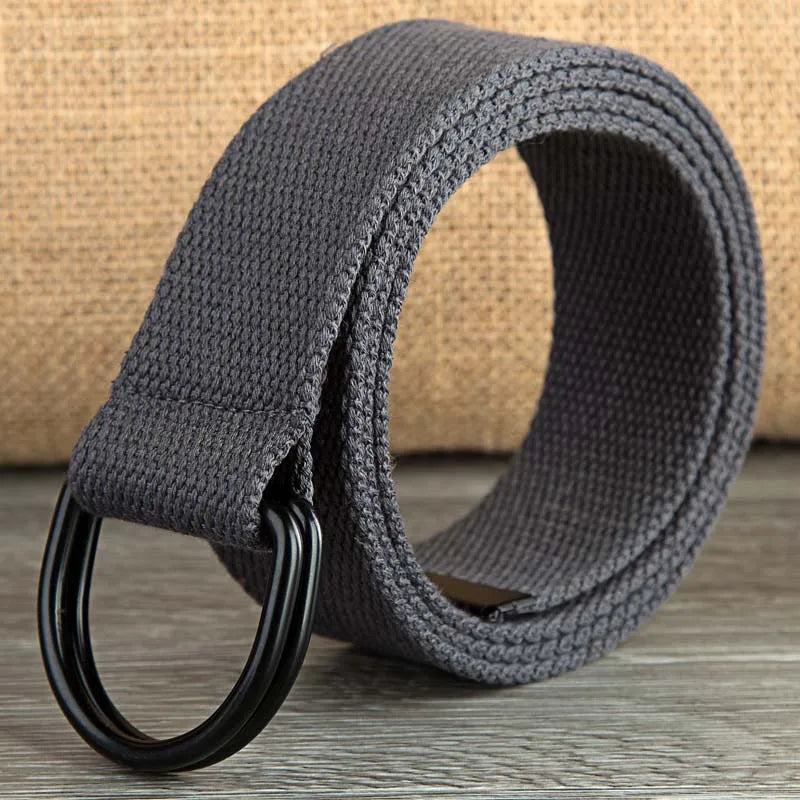 Plus Size 110 120 130 140 150 160cm Men Women Unisex Canvas Belt Outdoor Military Tactical Waist Belt for Jeans Waistband Pants