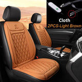 Karcle Heated Car Seat Cover Electric Heated Car Cushion Winter Car Seat Heating Pad Auto Seat Cover Car Accessories