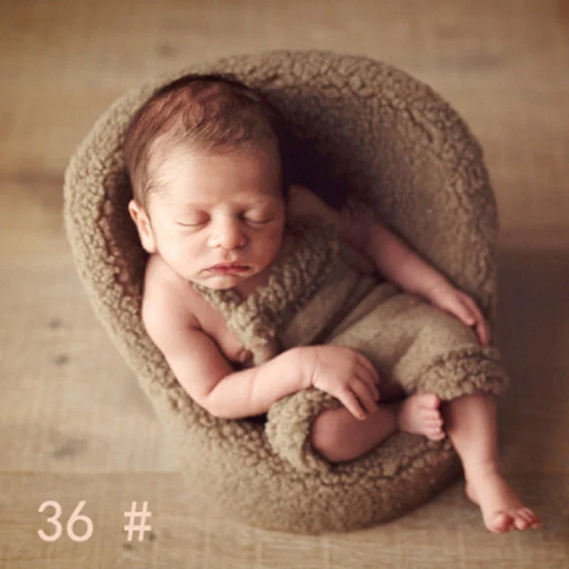 Baby Photography Props Small Sofa Seat Newborn Fotografia Seating Chair Infant Photo Shooting Accessory