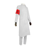 Anime Tokyo Revengers Cosplay Costume Seishu Inui Kokounoi Hajime White Trench Coat Pants Armband Uniform Party Costumes