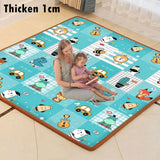 Baby Play Mat Waterproof XPE Soft Floor Playmat Foldable Crawling Carpet Kid Game Activity Rug Folding Blanket Educational Toys