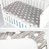 Ins Cotton Baby Toddler Fitted Crib Sheets Collection Crib Bedding Set for Children Mattress Cover Protector 9 Specifications