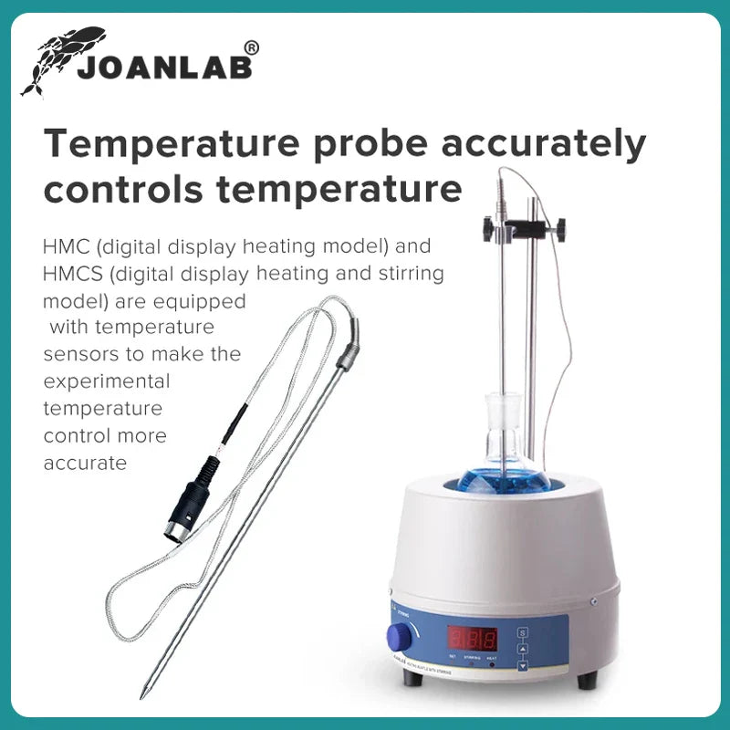 Digital Electric Heating Mantle With Magnetic Stirring Lab Equipment Magnetic Stirrer With Temperature Controller 500ml 220v