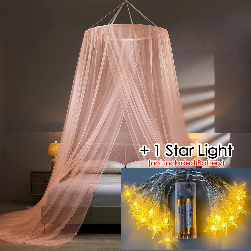 YanYangTian Bed Canopy on the Bed Mosquito Net Summer Camping Repellent Tent Insect Curtain Foldable Net living room Bedroom