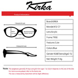 Kirka Kid Glasses Children Kids Eyeglasses Frame Brand Design Kids Cute baby Student Safe Healthy Optical Spectacles Frames TR90