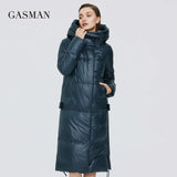 GASMAN 2022 New warm long thick parka Women's winter jacket for womens hooded outwear clothes Female coat women down jacket 027