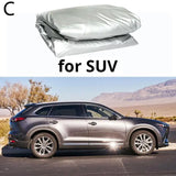 Car Cover Car Window Sunshade Car Hatchback SUV PE Outer Film Snow Dustproof Rainproof UV Protection Auto Parts