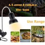 50W 70W Habitat Lighting UVA UVB lamps turtle reptile Heat back pet light tortoise calcium solarium aquarium habitat light bulbs