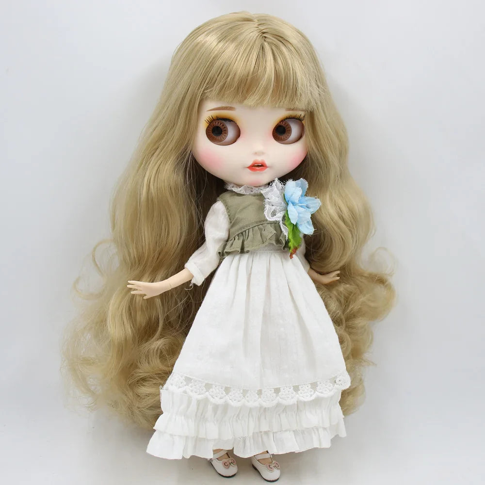 ICY DBS blyth doll CUSTMIZED carvd lips teeth matte face  joint body on sale 1/6 BJD neo azone