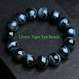 5A Royal Blue Tiger Eye Tiger Eye Beads Bracelets Men High Quality 6/8/10/12mm Natural Stone Bracelets for Women Fashion Jewelry