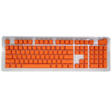 104 Keys Mechanical Keyboard PBT Keycaps Replacement Ergonomic Oil-resistant Gaming Keyboard Key Caps with Key Puller