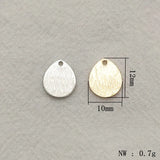 New Arrival! 12x10mm 100pcs Brass Pendants Drop Charm For Handmade Necklace Earrings DIY Parts,Jewelry Findings & Components