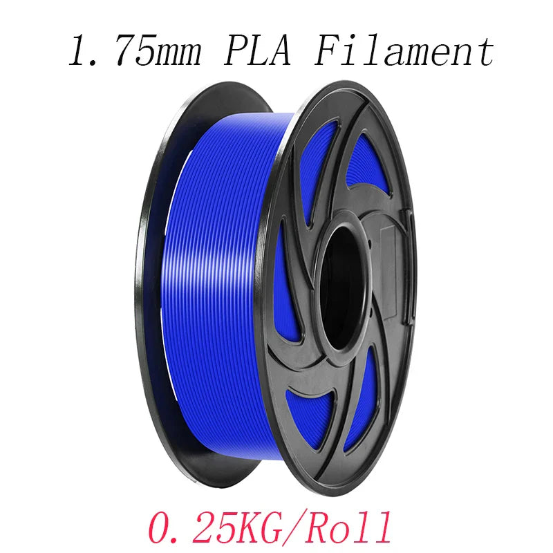 3D Printer Parts & Accessories 0.25kg/Roll Diameter 1.75mm PLA Filament with White Black Red Blue Yellow Pink Green Orange Gary