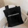 I CARRY THE SHIT Fashion Shopper bag Russian Ukrain Letter Print canvas bags Black shopping bag Girl Students Shoulder bag