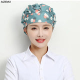 Cute Elastic Kitchen work Hats Restaurant Breathable chefs hat Hotel Cooking Accessories Cap Women Dust proof housework Hat Men