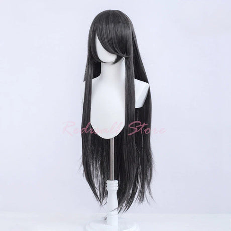 30 Colors 100cm Long Straight Women Black Red Blue Pink Purple White Lolita Cosplay Basic Headwear