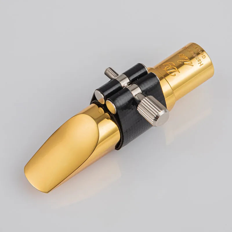 United States DG High Quality Professional Tenor Soprano Alto Saxophone Metal Mouthpiece Gold Plated Pieces Accessories Size