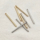 New Arrival! 30/60mm 100pcs Brass Pendants Cylinder Charm For Handmade Necklace Earrings DIY Parts,Jewelry Findings & Components